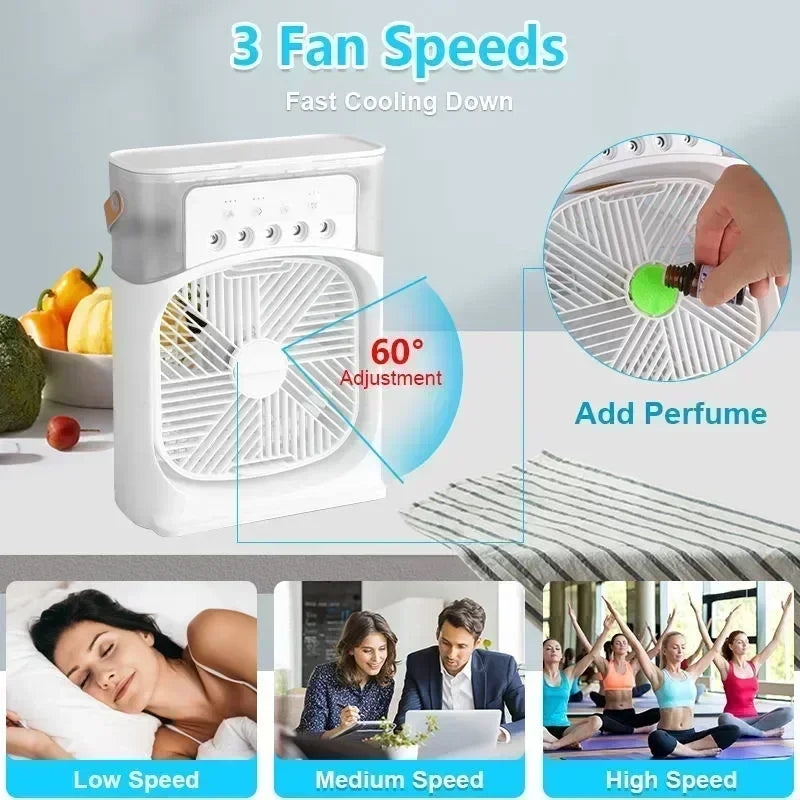 3 In 1 Household Fan Air Conditioner