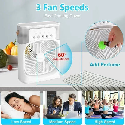 3 In 1 Household Fan Air Conditioner